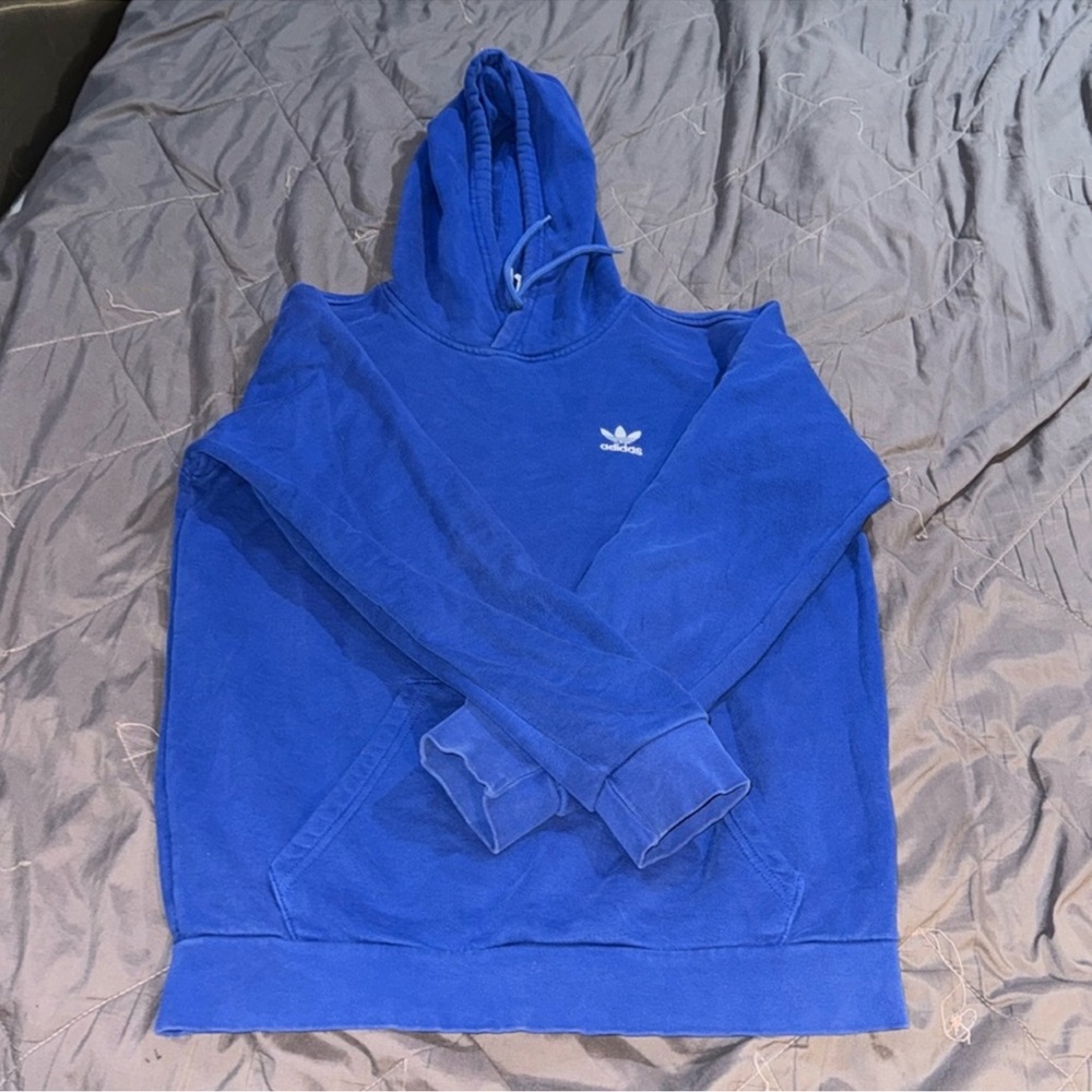ADIDAS ROYAL BLUE HOODIE